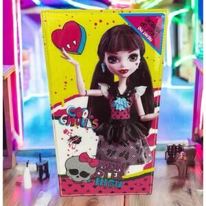 Monster High Cool Ghouls Doll Carry Travel Case With Light Up Mirror